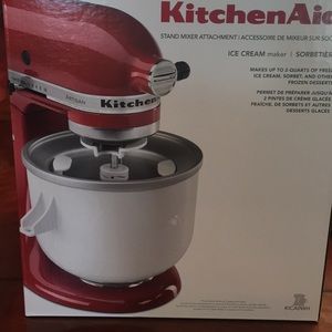 Kitchenaide ice cream maker